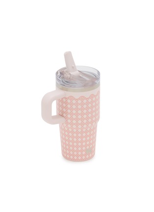 细节 –点击放大 - STANLEY - The Quencher ProTour Flip Straw Lid Tumbler 20oz — Rose Quartz Rattan