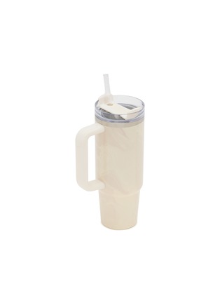 细节 –点击放大 - STANLEY - The Quencher H2.0 FlowState™ Tumbler 30oz — Calcite Calacatta