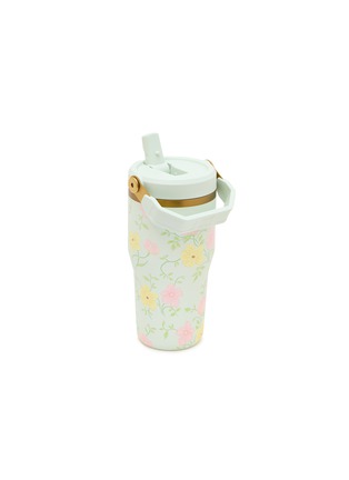 细节 –点击放大 - STANLEY - The IceFlow™ Flip Straw 2.0 Tumbler 20oz — Spring Blossoms