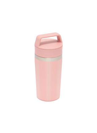 细节 –点击放大 - STANLEY - Café-To-Go Travel Mug 12oz — Peach Rose Picnic Stripe