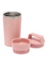 细节 –点击放大 - STANLEY - Café-To-Go Travel Mug 12oz — Peach Rose Picnic Stripe