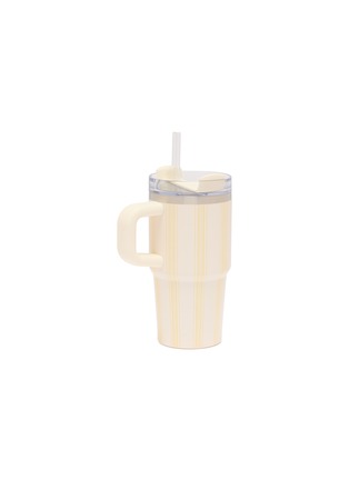 细节 –点击放大 - STANLEY - The Quencher H2.0 FlowState™ Tumbler 20oz — Cream Picnic Stripe