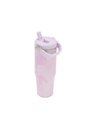 细节 –点击放大 - STANLEY - The Iceflow™ Flip Straw 2.0 Tumbler 30oz — Soft Amethyst Calacatta