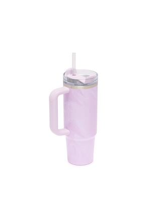细节 –点击放大 - STANLEY - The Quencher H2.0 FlowState™ Tumbler 30oz — Soft Amethyst Calacatta