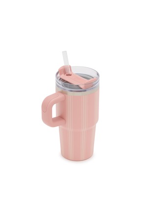 细节 –点击放大 - STANLEY - The Quencher H2.0 FlowState™ Tumbler 20oz — Peach Rose Picnic Stripe