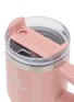 细节 –点击放大 - STANLEY - The Quencher H2.0 FlowState™ Tumbler 20oz — Peach Rose Picnic Stripe