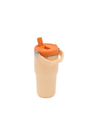 细节 –点击放大 - STANLEY - The Iceflow™ Flip Straw 2.0 Tumbler 20oz — Orange Sherbet
