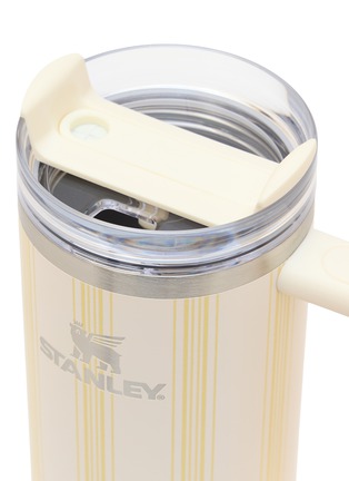 细节 –点击放大 - STANLEY - The Quencher H2.0 FlowState™ Tumbler 30oz — Cream Picnic Stripe
