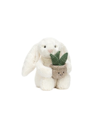 细节 –点击放大 - JELLYCAT - Cream Bunny with Plant