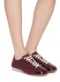 模特儿示范图 - 点击放大 - GOODBAI - X Lane Crawford Cirrus Lace Up Women's Sneakers
