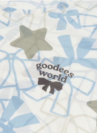  - GOODBAI - Long Sleeve Printed Drawstring Top