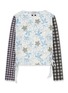 背面 - 点击放大 - GOODBAI - Long Sleeve Printed Drawstring Top
