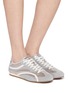 模特儿示范图 - 点击放大 - GOODBAI - X Lane Crawford Cirrus Lace Up Women's Sneakers