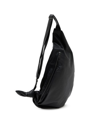细节 - 点击放大 - DISCORD YOHJI YAMAMOTO - Leather Sling Bag