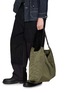 正面 -点击放大 - DISCORD YOHJI YAMAMOTO - Leather Trim Patch Dot Tote Bag