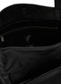 细节 - 点击放大 - DISCORD YOHJI YAMAMOTO - Pinched Leather Tote Bag