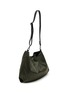 细节 - 点击放大 - DISCORD YOHJI YAMAMOTO - 2-Tuck Leather Trim Crossbody Bag