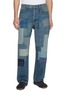 首图 - 点击放大 - FDMTL - Classic fit Patchwork Denim