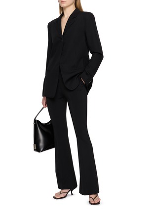 模特儿示范图 - 点击放大 - ST. AGNI - 90s Single Breasted Wool Blazer