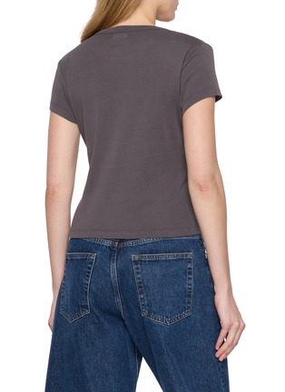 背面 - 点击放大 - ST. AGNI - Crewneck Cropped Organic Cotton Baby T-Shirt