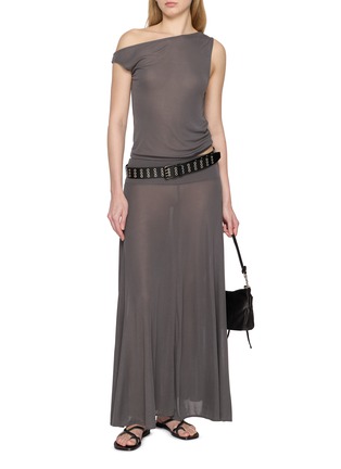 模特儿示范图 - 点击放大 - ST. AGNI - Fluid Jersey Skirt