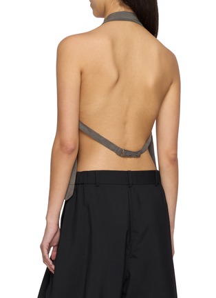背面 - 点击放大 - ST. AGNI - Adjustable Strap Open Back Apron Top