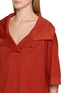  - LACOSTE - Nakoma Open Polo Collar Mini Dress