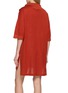 背面 - 点击放大 - LACOSTE - Nakoma Open Polo Collar Mini Dress