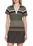 首图 - 点击放大 - LACOSTE - Nat Striped Polo Shirt