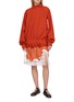 模特儿示范图 - 点击放大 - LACOSTE - Natichi Lace Trim Skirt