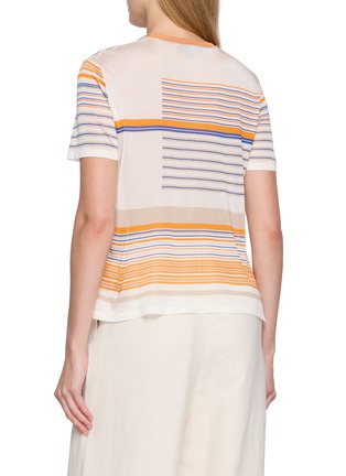 背面 - 点击放大 - LACOSTE - Nio Striped T-Shirt