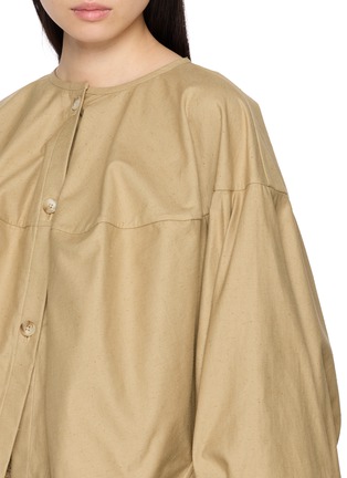  - INTO THE EAST - 抽褶灯笼袖短外套