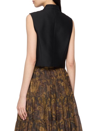 背面 - 点击放大 - INTO THE EAST - 立领收腰西装马甲