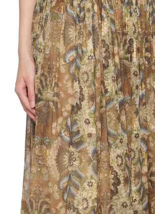  - INTO THE EAST - 花纹加长半身裙