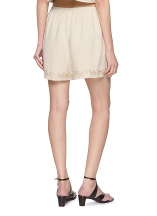 背面 - 点击放大 - INTO THE EAST - 刺绣休闲短裤