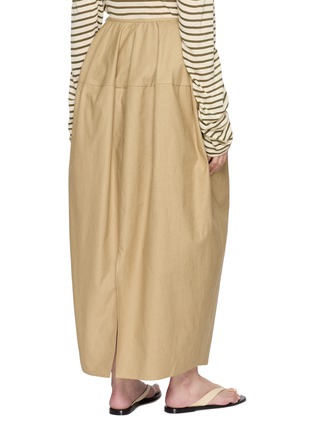 背面 - 点击放大 - INTO THE EAST - 拼接加长半身裙