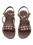 细节 - 点击放大 - STRINGART - Studded Leather Sandals