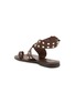  - STRINGART - Studded Toe Ring Leather Sandals