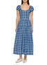 首图 - 点击放大 - DÔEN - Valenne Check Cotton Midi Dress