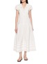 首图 - 点击放大 - DÔEN - Eliette Ruffle Trim Cotton Poplin Dress
