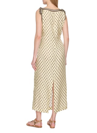 背面 - 点击放大 - DÔEN - Paisley Tie Detail Dress