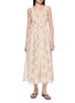首图 - 点击放大 - DÔEN - Emmaretta Ruffle Floral Cotton Dress