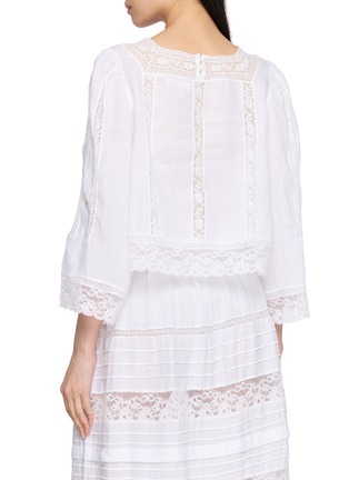 背面 - 点击放大 - DÔEN - Solstice Lace Top