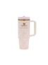 首图 –点击放大 - STANLEY - X LoveShackFancy The Quencher ProTour Flip Straw Tumbler 30oz — Baby Bow Pink Peppermint