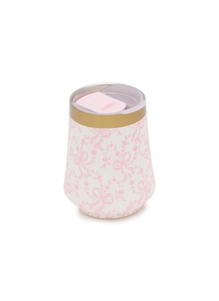 细节 –点击放大 - STANLEY - X LoveShackFancy Reserve Wine Tumbler 11oz — Coquette Bow Chantilly