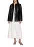 模特儿示范图 - 点击放大 - DÔEN - Nico Leather Jacket