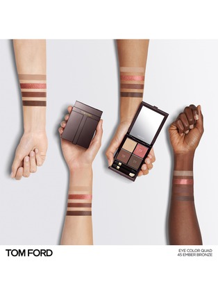 Detail View - 点击放大 - TOM FORD - Eye Colour Quad Crème — #45 Ember Bronze