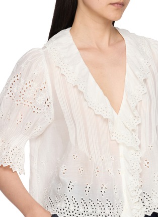  - DÔEN - Henri Ruffle Cotton Top