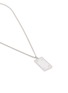 细节 - 点击放大 - MAISON MARGIELA - Four Stitch Rectangle Necklace