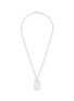 首图 - 点击放大 - MAISON MARGIELA - Four Stitch Rectangle Necklace